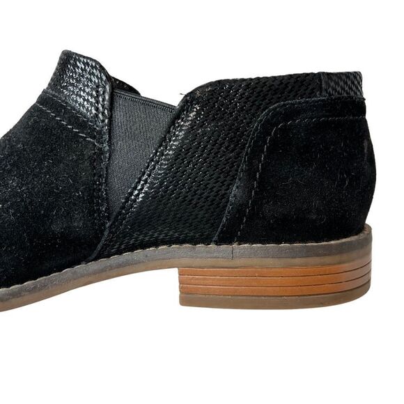 CLARKS Clarkwell Demi Ankle Boot Ultimate Comfort Collection in Black Suede 8.5 - Picture 7 of 12